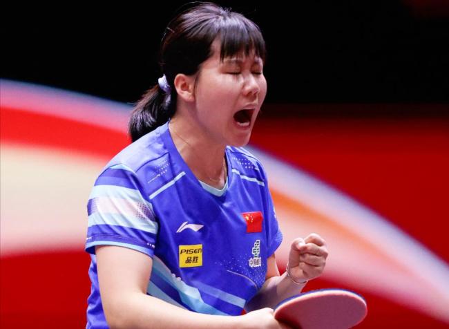 多哈国乒女单大获全胜 5人全部晋级 全员挺进32强