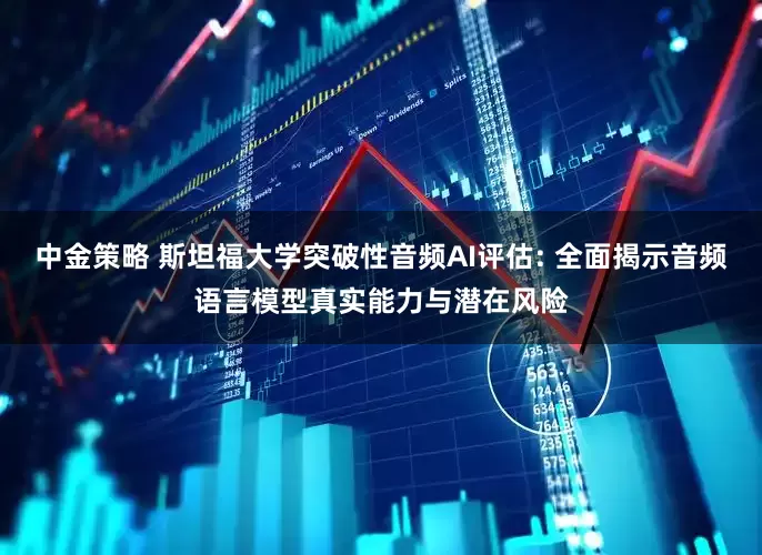 中金策略 斯坦福大学突破性音频AI评估: 全面揭示音频语言模型真实能力与潜在风险